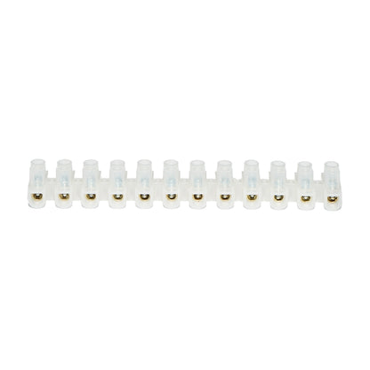 10A 380V terminal block, 12 poles 10mm Leader