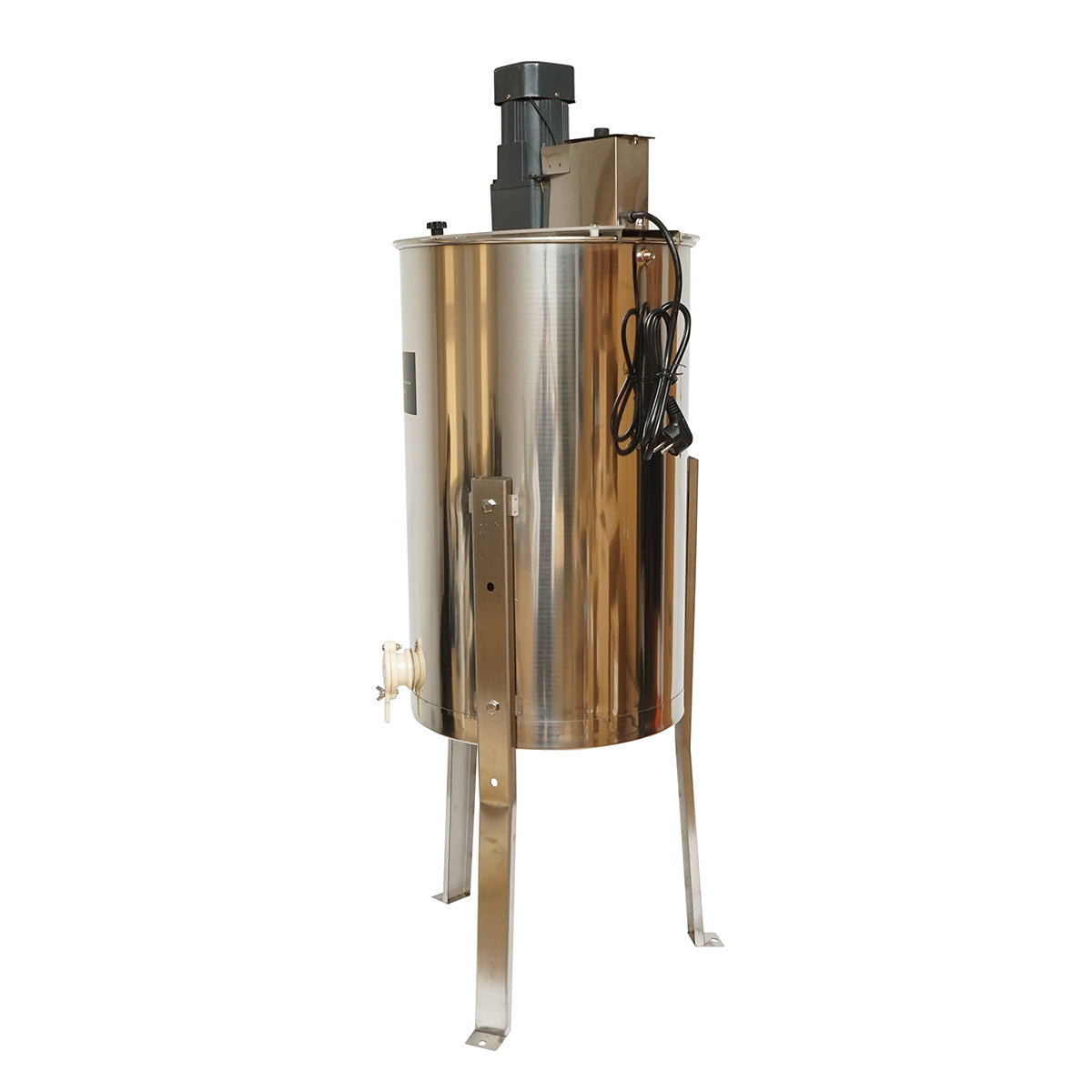 Electric beekeeping centrifuge 120W 220V, stainless steel honey extractor with 3 frames