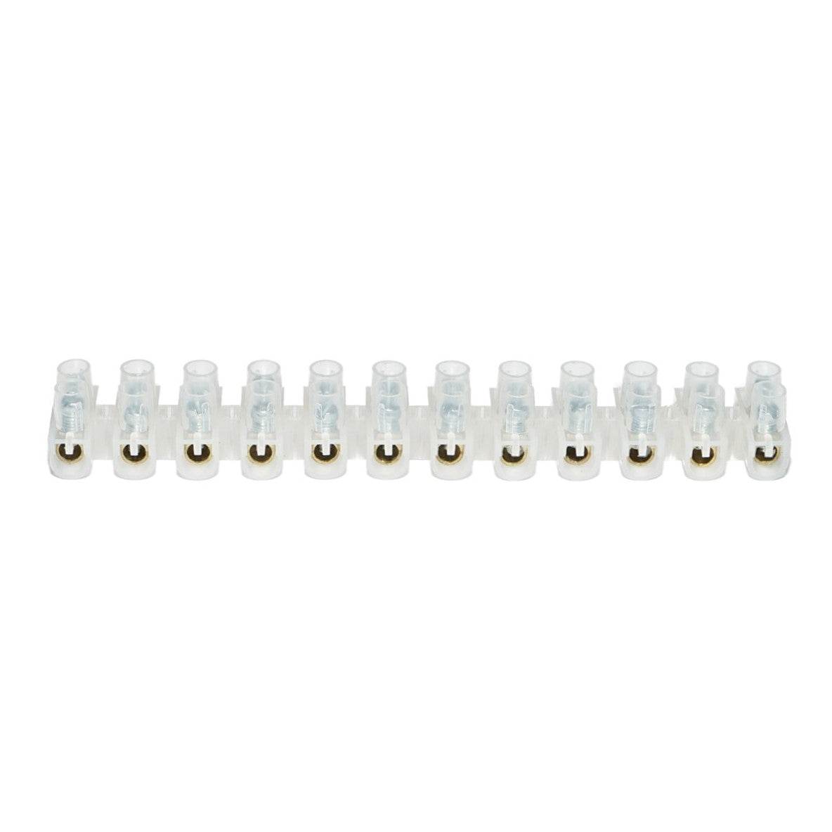 6A 380V terminal block, 12 poles 6mm Leader