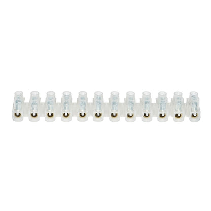 6A 380V terminal block, 12 poles 6mm Leader