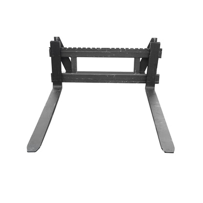 Set of fork legs for pallets 100x40x1200mm complete with frame