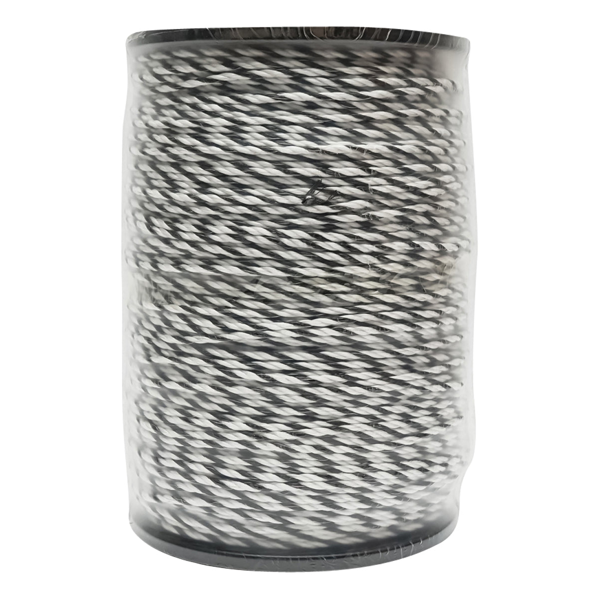 White-black wire roll 4 mm 3x0.2mm SS 500m electric fence Breckner Germany