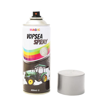 Gray car paint spray for Claas Deutz 9104 aluminum gray 450ml MAGIC
