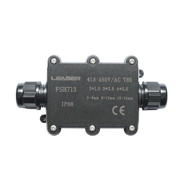 Sealed junction box with presets 41A 450V AC, 2 ways 5-14mm IP68 Leader