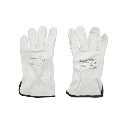 Bovine leather work gloves size 9