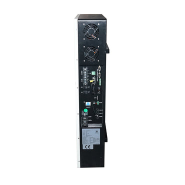 5 KW ON/OFF GRID hybrid solar inverter with integrated Li-ion LifePo4 51.2V, 100Ah battery, BMS, single-phase IP54
