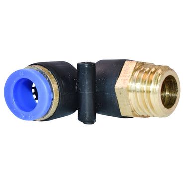 Quick plastic socket and metal screw, diameter 10 with M16
