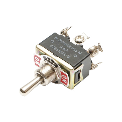 Universal switch/switch 12V/6-10A with 4 pins, 34x20mm, 12mm diameter mounting thread Breckner Germany