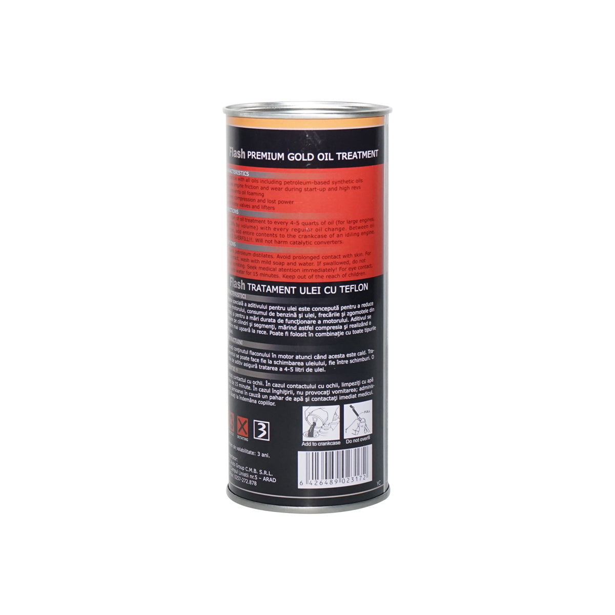 Engine treatment additive 400ml FLASH Premium