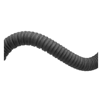 Flexible cooling hose internal 31.75x1000mm made of rubber with textile insert and metal spiral, 15 Bar Breckner Germany
