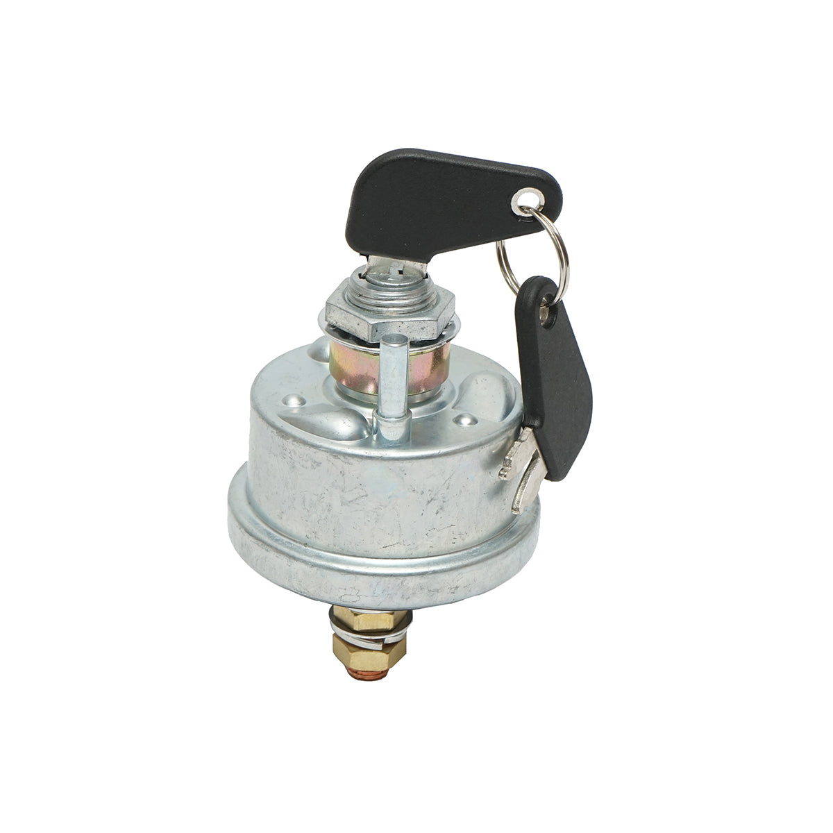 Start contact with key 24V, diameter 67mm, copper connector M10, fastening thread diameter 18mm for Caterpillar OEM 7N0718