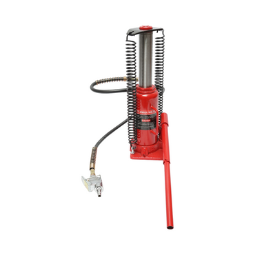 Hydraulic-pneumatic jack 12T, height 260-510mm, max pressure 8.5 bar, connection 1/4
