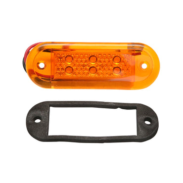 LED marker lamp 12/24V yellow Breckner Germany