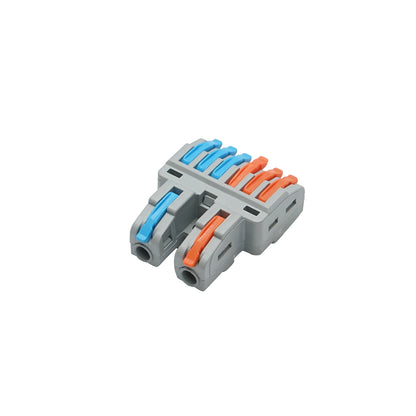 Quick connector cable 32A 450V, 8 poles 0.08-4mm Leader