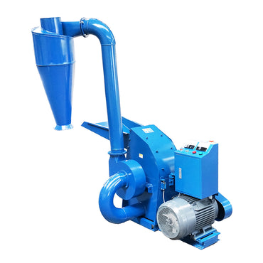 Feed chopper, grinding mill with cyclone 11KW, 380V, CF420C maximum capacity 700Kg/H