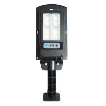 LED solar street lamp 6500K with 3W solar panel, 18000mAh battery, pole mount IP67 Breckner Germany