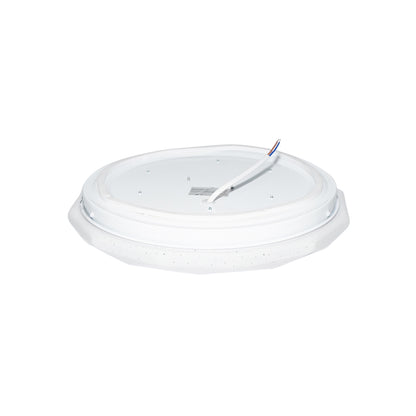 LED ceiling light 18W, 220V, IP44, 4000K, 300mm neutral light (interior/exterior lighting fixture moisture resistant) Breckner Germany