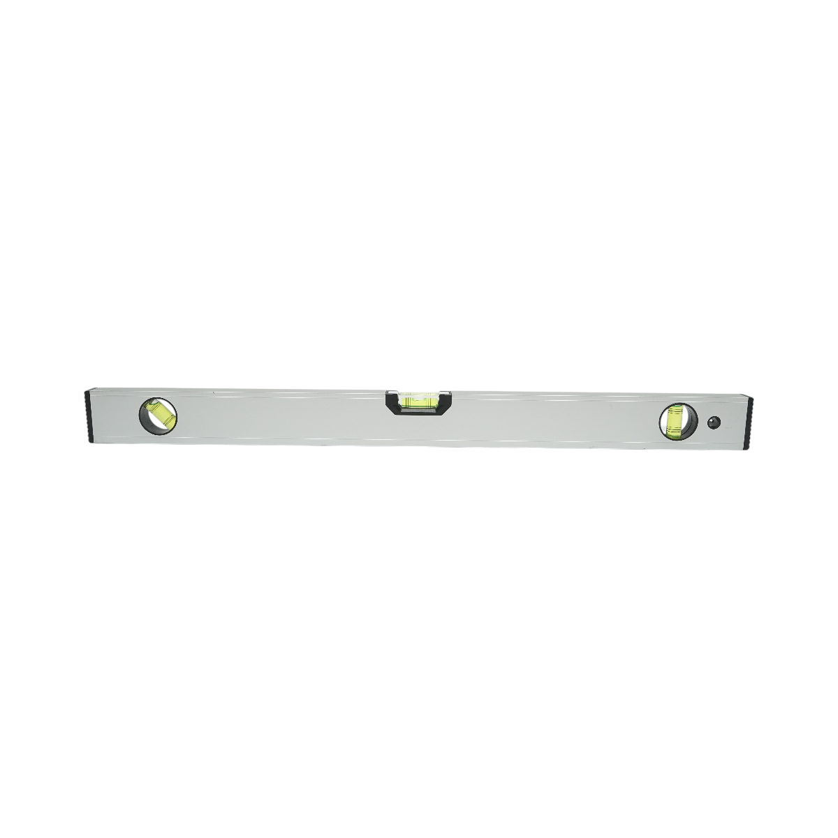 Aluminum magnetic level 600mm, 3 level bubbles, graduated ruler 0-60cm Crownman