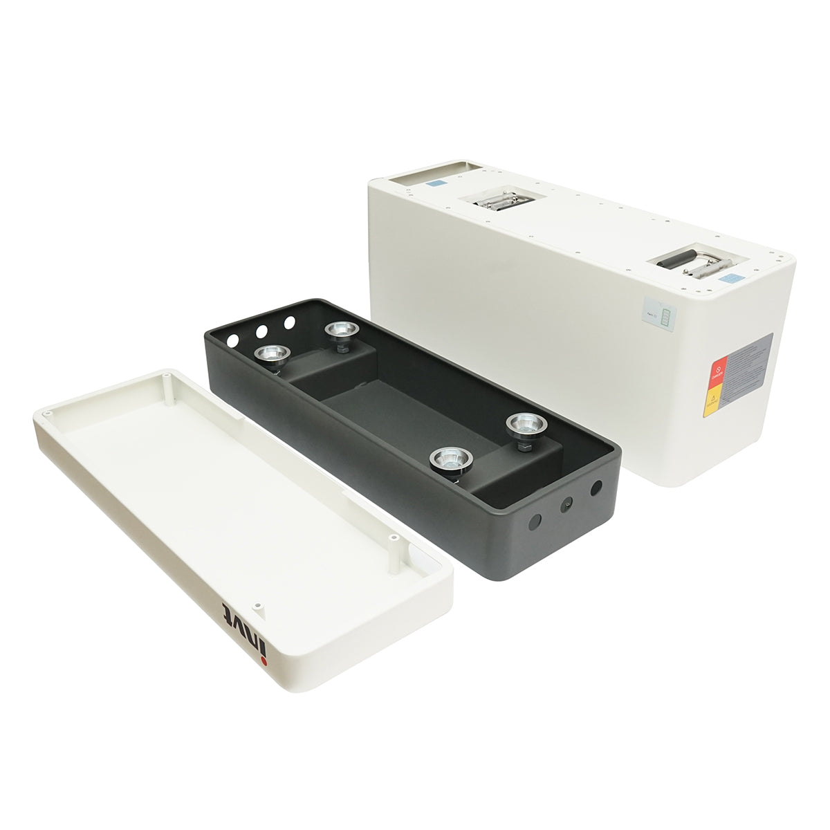 Modular storage system with Li-ion LifePo4 battery 2.56KWh, 50Ah INVT for solar systems GRP2.56-SHV IP65