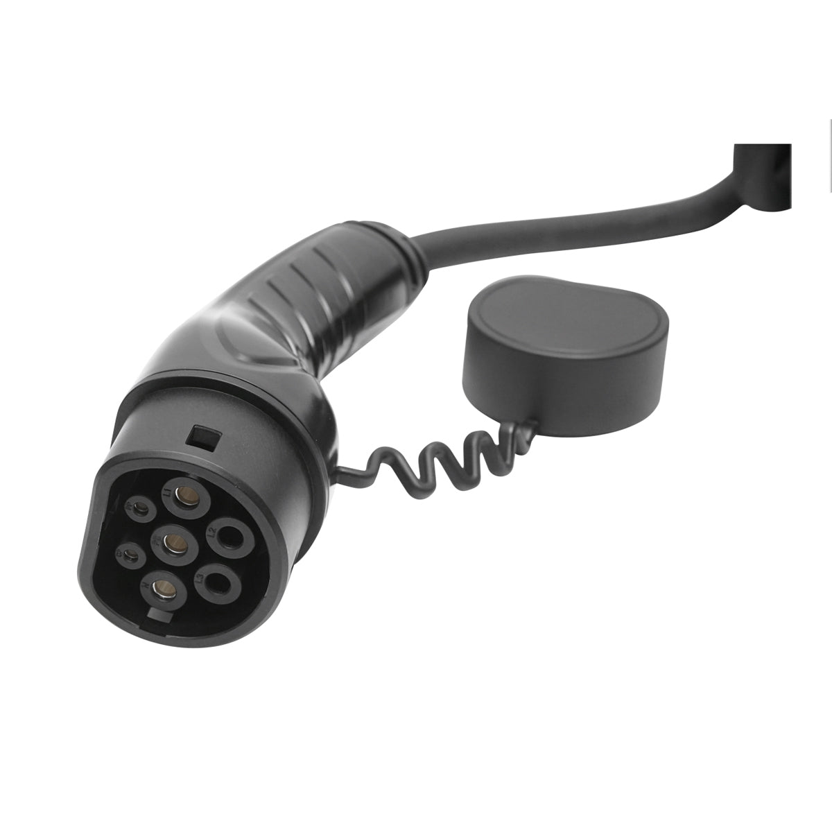 Charging cable 230V, 5M, Type 2, for electric cars 7KW, 32A, single phase, IP55