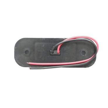 Slim LED side marker lamp 12-24V, yellow-smoky 89x32mm Breckner Germany