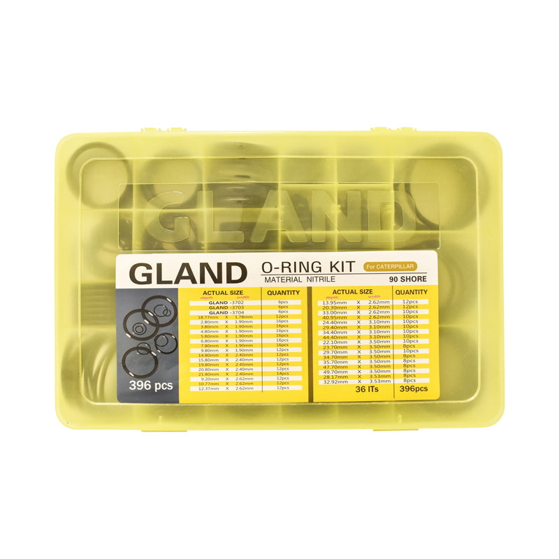 Caterpillar O-ring kit 396 pieces