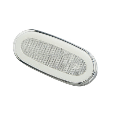 LED ovale neon side marker lamp 12V, white 105x46mm for Mercedes Sprinter, VW Crafter Breckner Germany