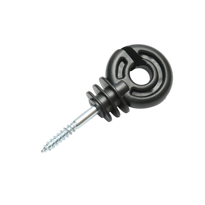 Corrugated isolator fi 5.9mm 89x40mm for electric fence wire Breckner Germany