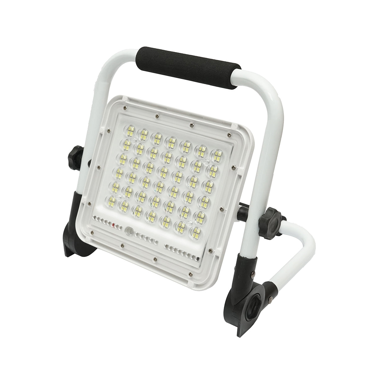 Portable LED work lamp 60W, 6500K with rechargeable battery and IP65 tripod frame