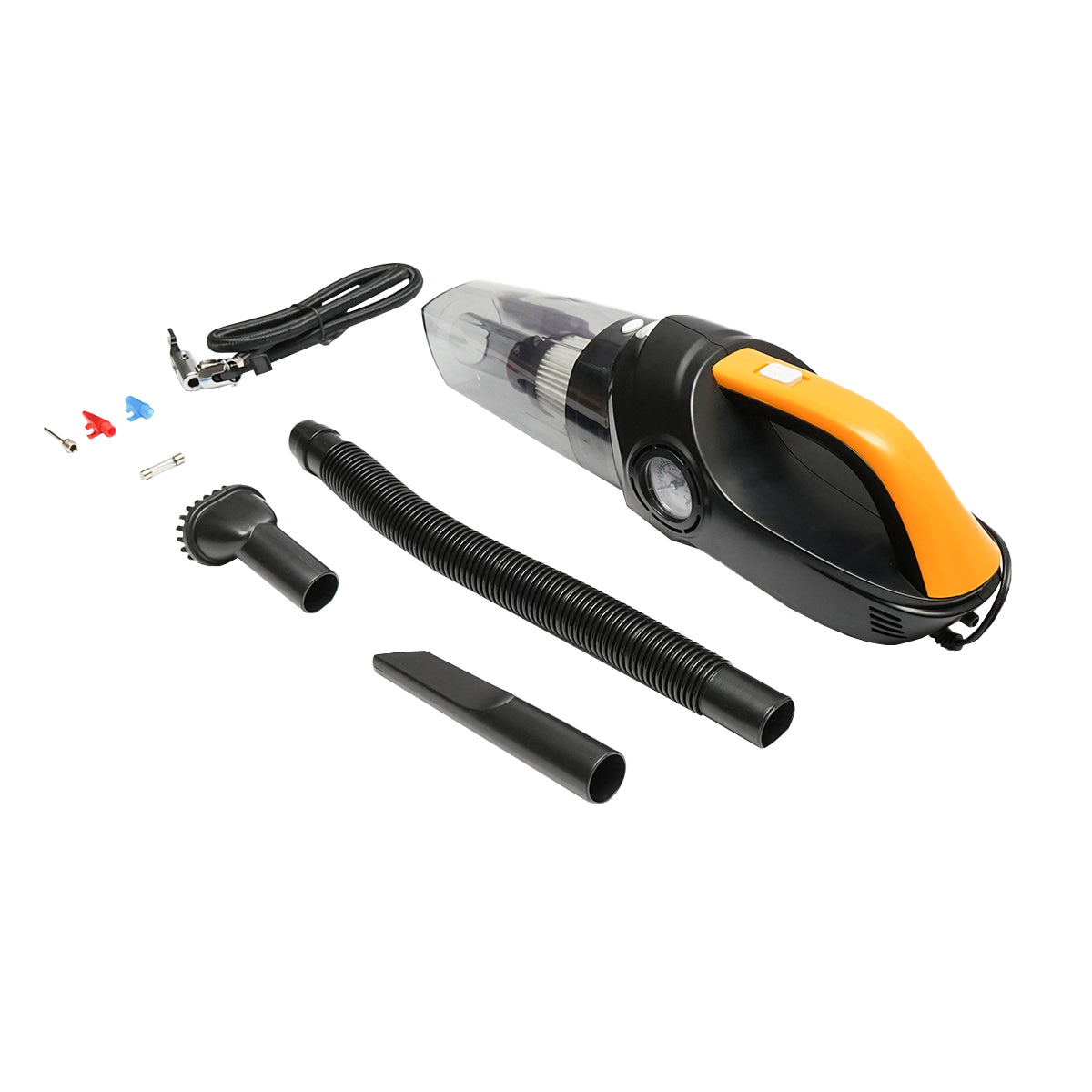Car vacuum cleaner and compressor 3 in 1 12V 60W/120W maximum pressure 10.3 Bar Hoteche