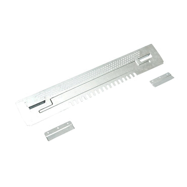 Thanks to the galvanized steel hive frame type guillotine 390x65mm