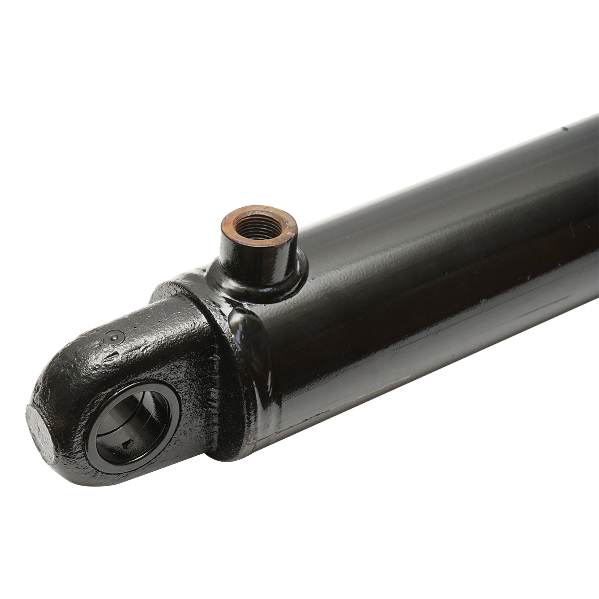 Reversible hydraulic cylinder plug 73x63x40x1300 stroke opening 1000mm with hydraulic connection fi18 Breckner Germany
