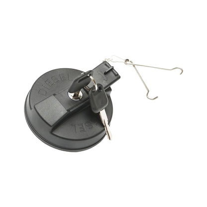 Reservoir cap with key for Case IH, Claas, Ford, John Deere, Massey Ferguson, Landini OEM 3786050M1 3786050M1, 4274363M1, 4280585M1, 4296020M1, 7700055371, 82011472, 84602136, 87731275, AL113087, AL78343, AL80633, F411201060080, 0011358050
