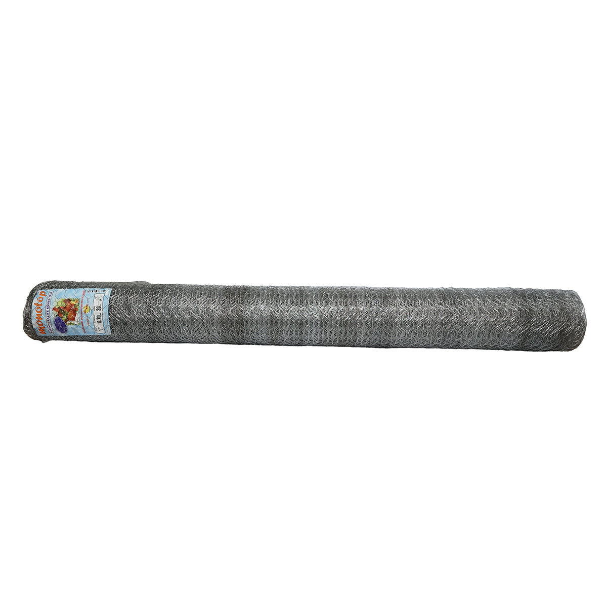 Fence mesh L20m, H150cm, woven, galvanized with 25mm holes, for fencing.