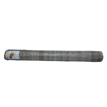 Fence mesh L20m, H150cm, woven, galvanized with 25mm holes, for fencing.