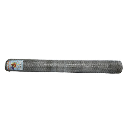 Fence mesh L20m, H150cm, woven, galvanized with 25mm holes, for fencing.