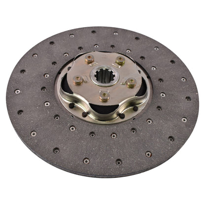 Clutch disc closing hub with pressed hydraulic rivets UTB U-650