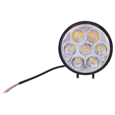 Lamp with 7 LEDs 10-30V 21W radiation angle 60 degrees flood type Breckner Germany