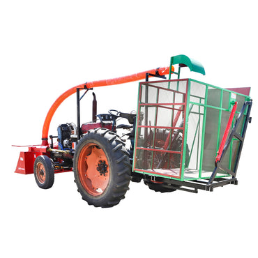 Silo choppers on 2 rows with hydraulic collection container Konig Traktoren