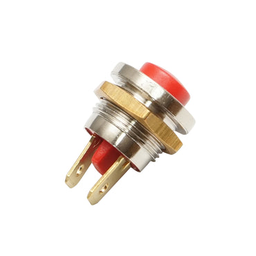 Metal start button with return, red 12-24V, 10A Breckner Germany