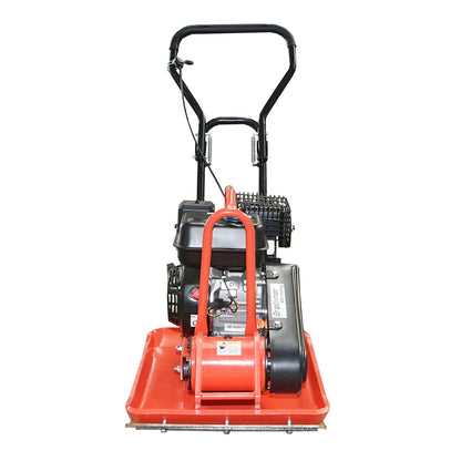 C100-A plate compactor with a working surface of 690x460mm, standard euro 5 engine, 196CC/6.5HP, 5400 RPM, 106Kg Breckner Germany