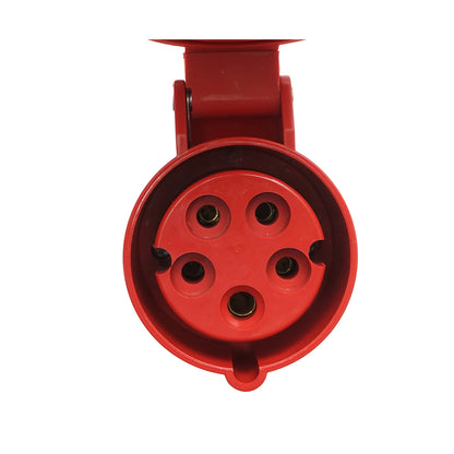 Mobile three-phase industrial socket 16A, 415V, IP44, 6H Suntree