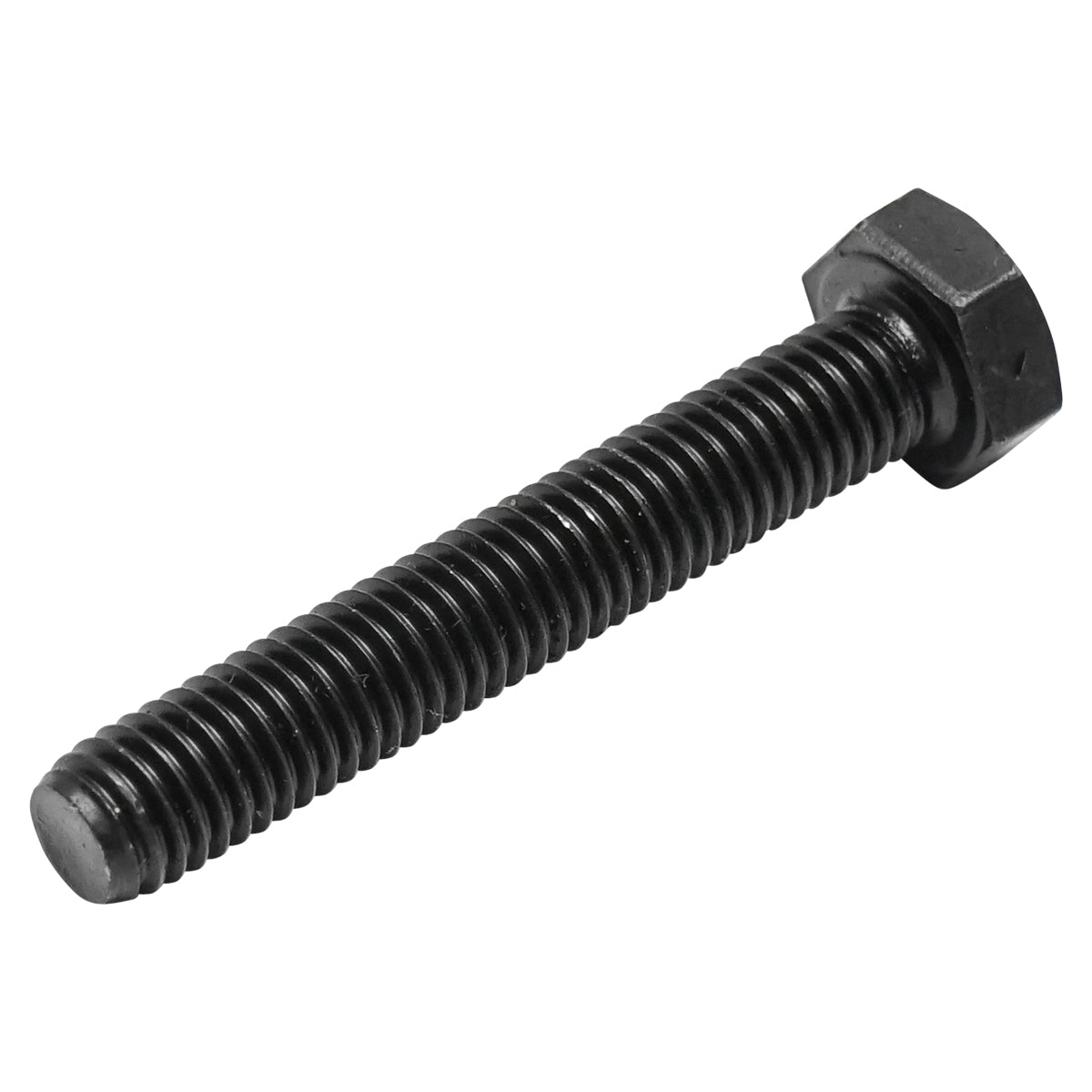 Black screw with hexagonal head DIN 933 M8x50 G10.9 200 pieces/bag