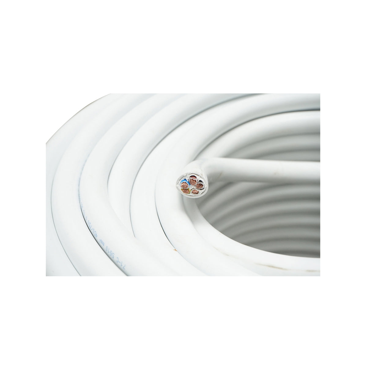 MYYM electric cable 5x10mm copper H05VV-F, 450-750V roll 25m