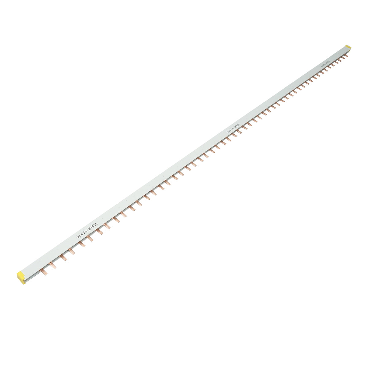Comb, single-phase busbar 1m, 2P, 63A for powering automatic fuses