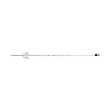 Metal pole 1080mm with insulator 59x33mm for electric fence Breckner Germany