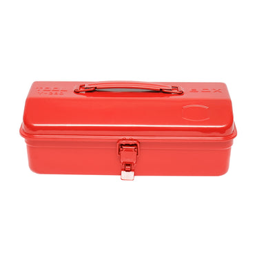 Red metal tool box 305x160x116mm Breckner Germany