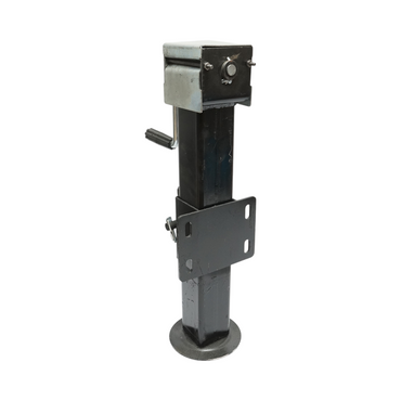 Adjustable support leg trailer with crank 60-100cm, lateral fixing, maximum load 4000 Kg