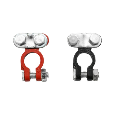 Set of battery terminals Zn red and black Breckner Germany