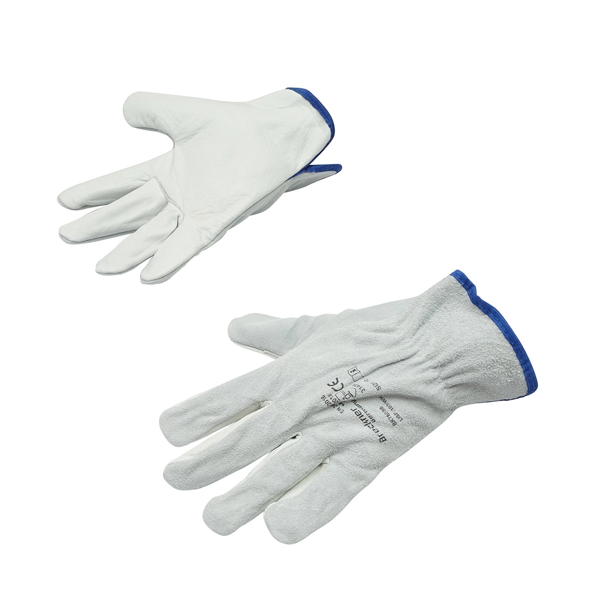 Size 10 leather work gloves Breckner Germany